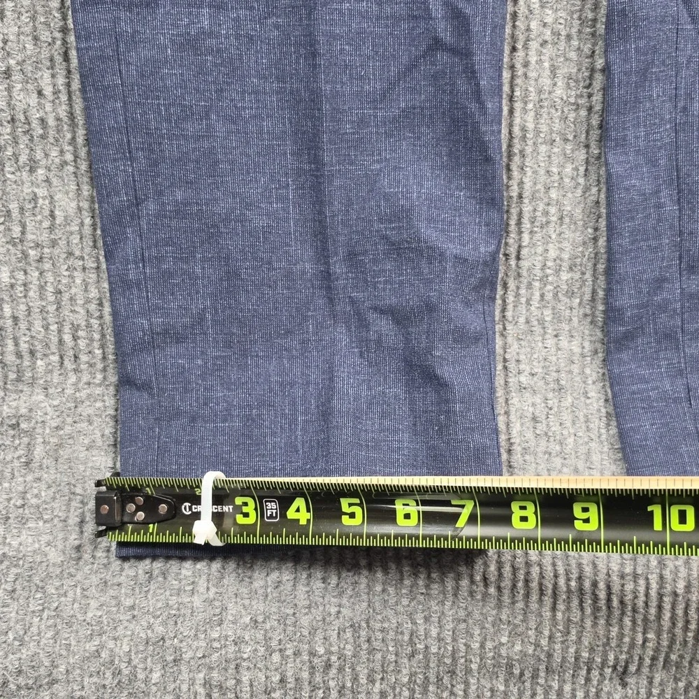 Banana Republic Tailored Slim Pants Mens 30x32 Heather Navy NWT Business Prep